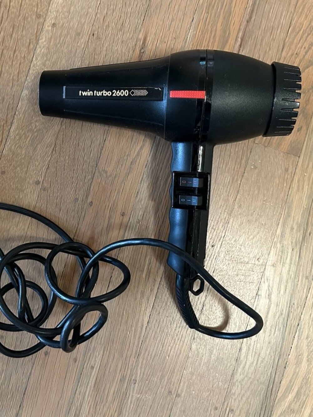 Turbo Power Twin Turbo 2600 Professional Hair Dryer – Black